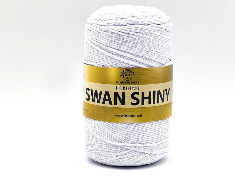 Cordino swan shiny | cf 250 gr | 100% polipropilene per borse