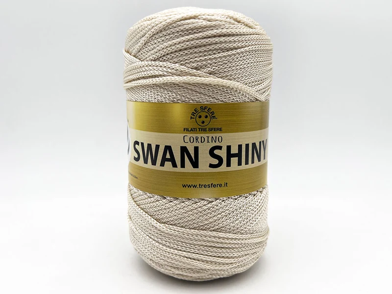 Cordino swan shiny | cf 250 gr | 100% polipropilene per borse