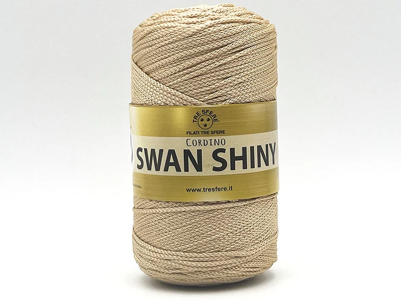 Cordino swan shiny | cf 250 gr | 100% polipropilene per borse