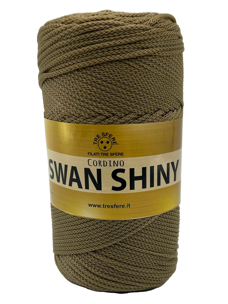 Cordino swan shiny | cf 250 gr | 100% polipropilene per borse