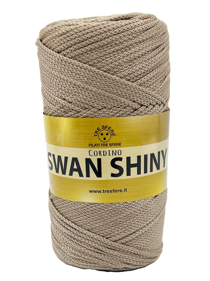 Cordino swan shiny | cf 250 gr | 100% polipropilene per borse