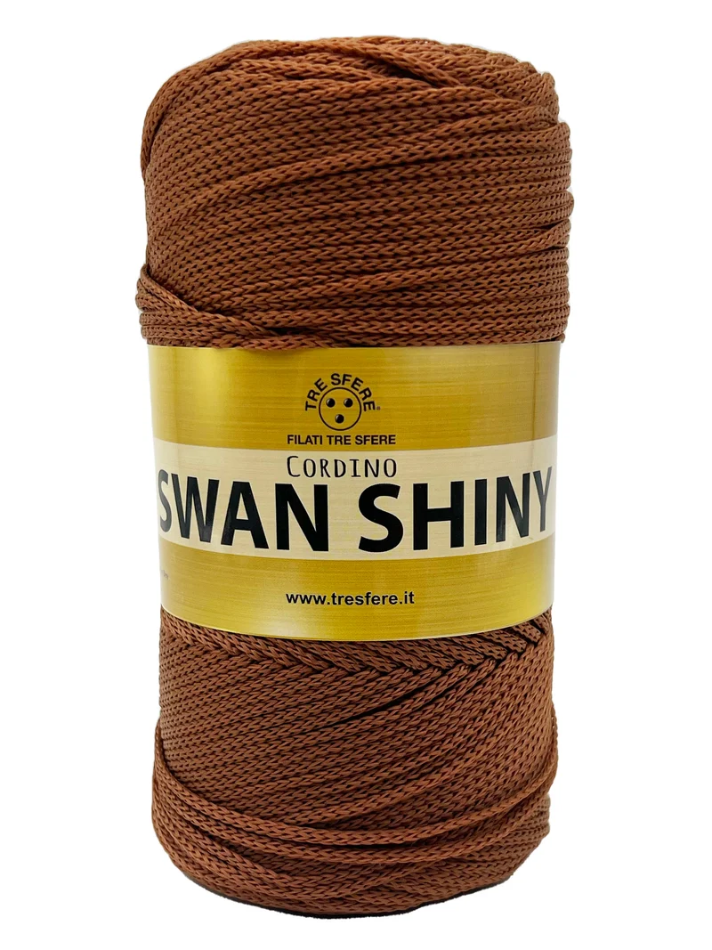 Cordino swan shiny | cf 250 gr | 100% polipropilene per borse