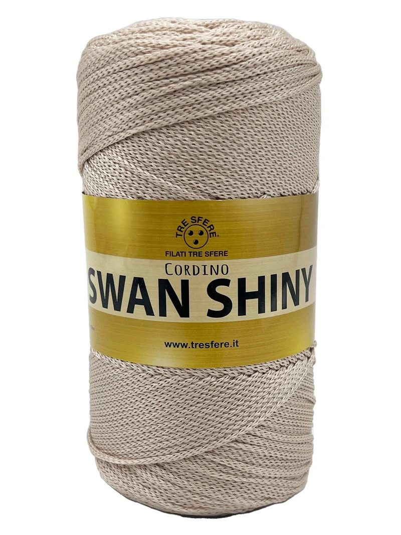 Cordino swan shiny | cf 250 gr | 100% polipropilene per borse