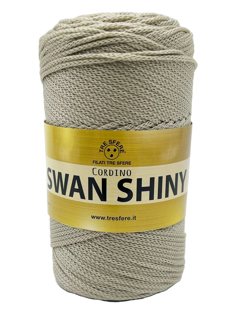Cordino swan shiny | cf 250 gr | 100% polipropilene per borse