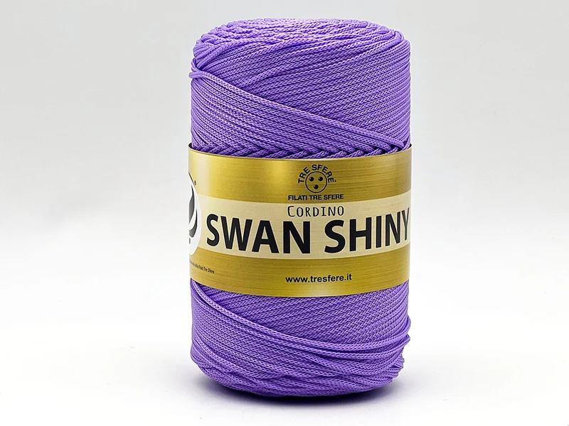 Cordino swan shiny | cf 250 gr | 100% polipropilene per borse