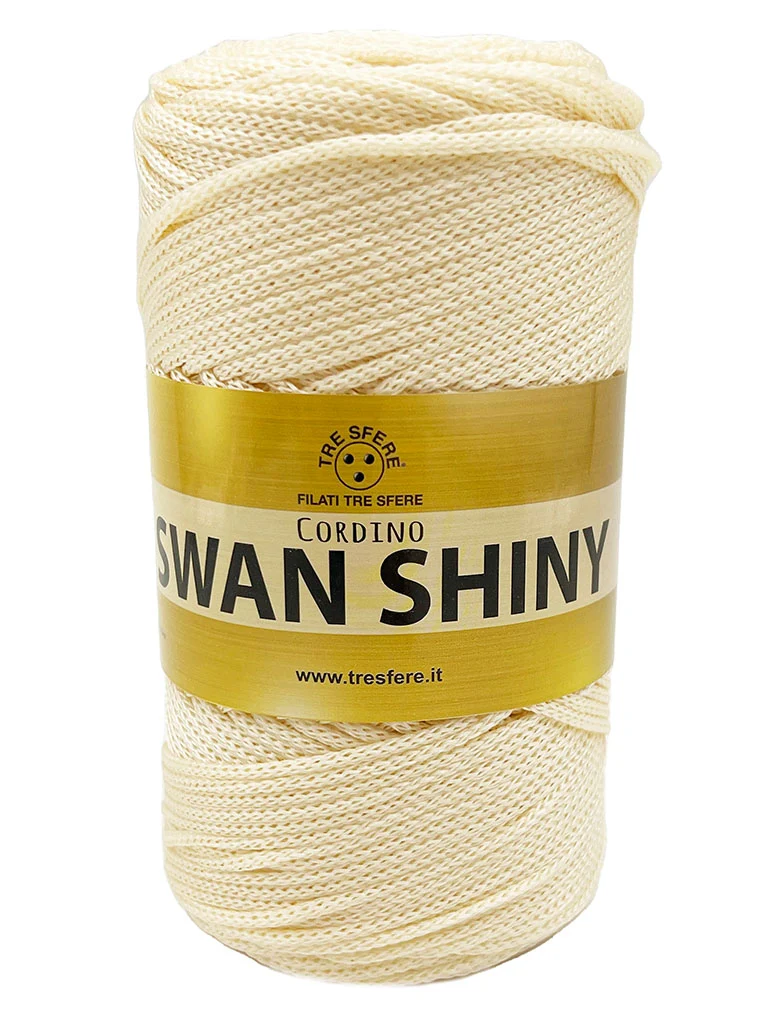 Cordino swan shiny | cf 250 gr | 100% polipropilene per borse