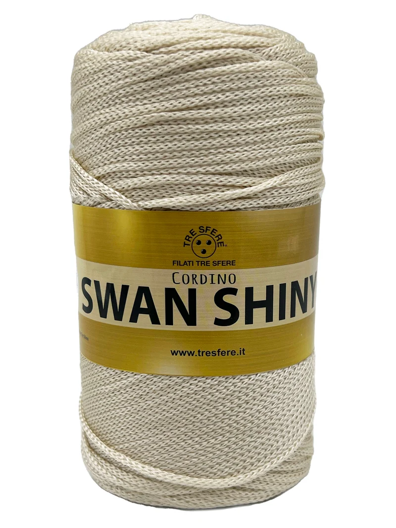 Cordino swan shiny | cf 250 gr | 100% polipropilene per borse