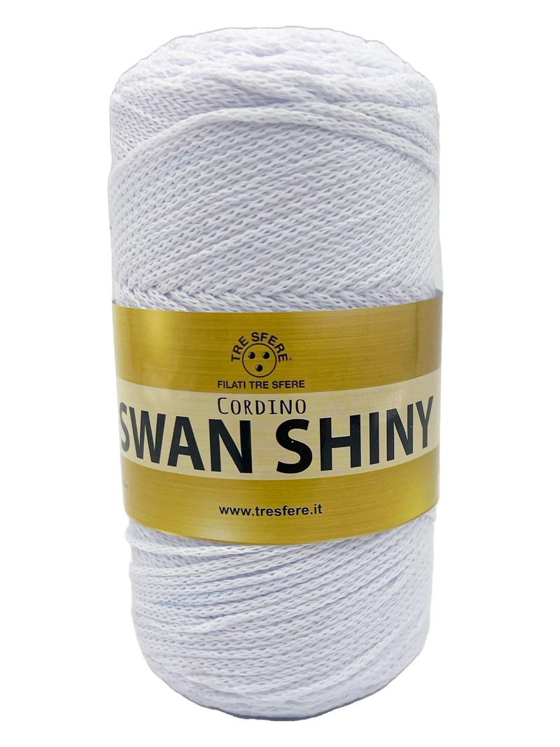 Cordino swan shiny | cf 250 gr | 100% polipropilene per borse