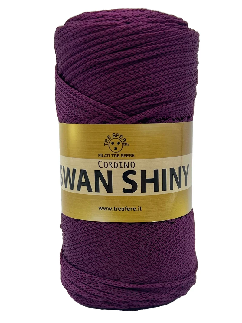Cordino swan shiny | cf 250 gr | 100% polipropilene per borse