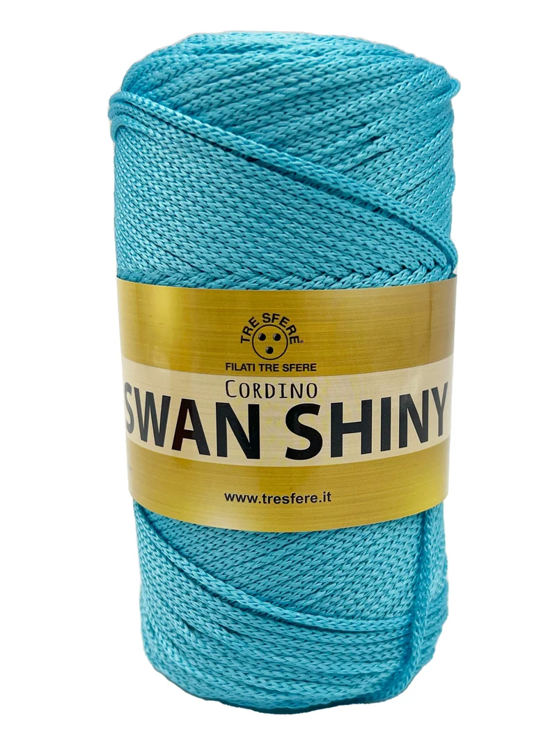 Cordino swan shiny | cf 250 gr | 100% polipropilene per borse