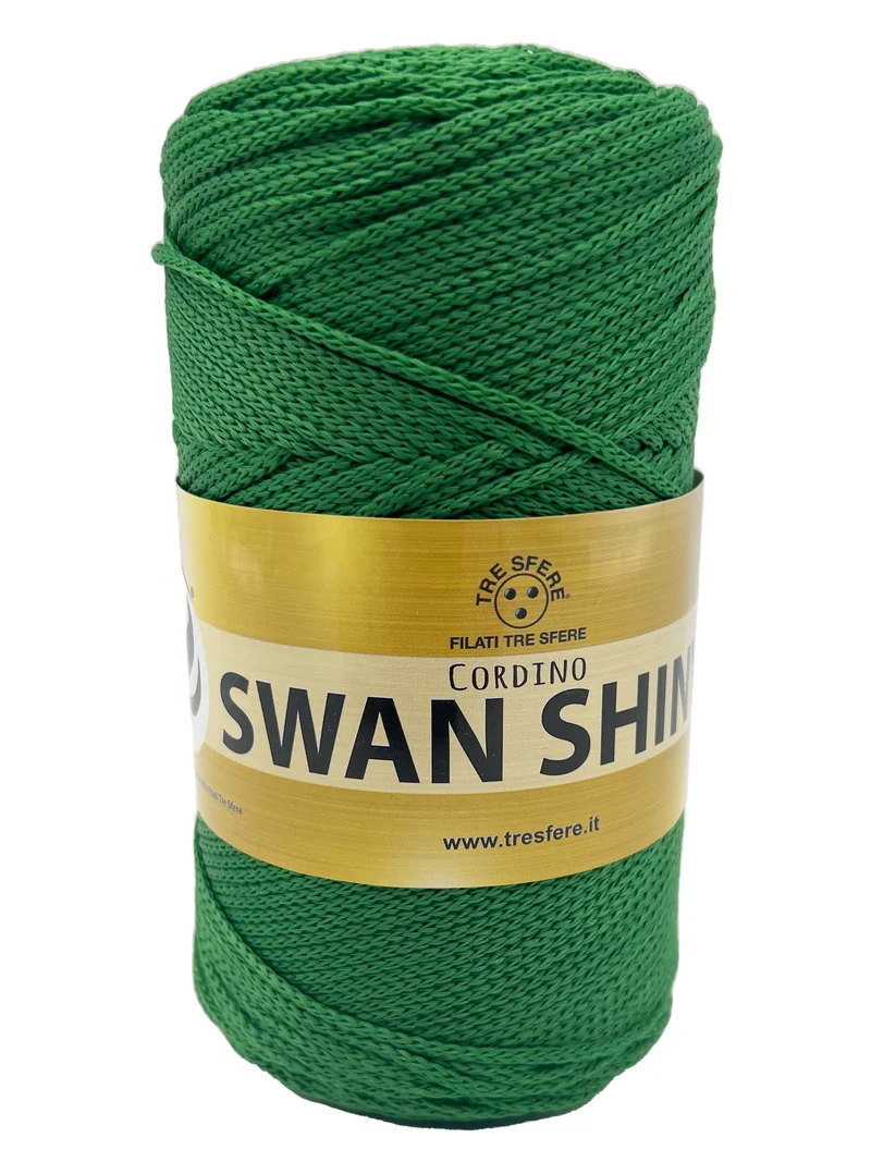 Cordino swan shiny | cf 250 gr | 100% polipropilene per borse