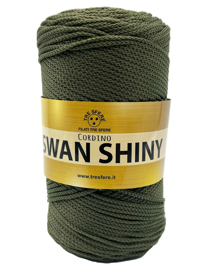 Cordino swan shiny | cf 250 gr | 100% polipropilene per borse