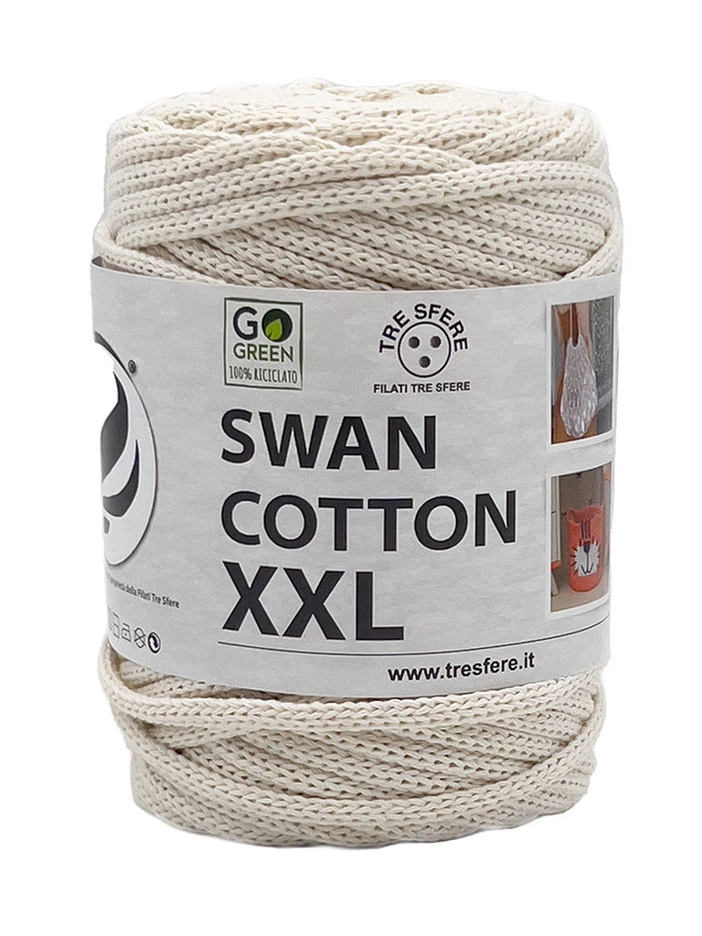 Cordino swan cotton xxl | cf 250 gr | 70% cotone 30% poly