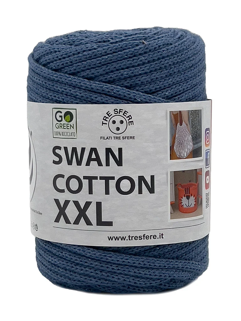 Cordino swan cotton xxl | cf 250 gr | 70% cotone 30% poly
