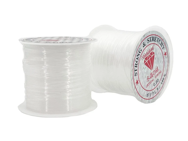 Filo di nylon trasparente crystal yury 60 | cf 2 pz da 11 metri
