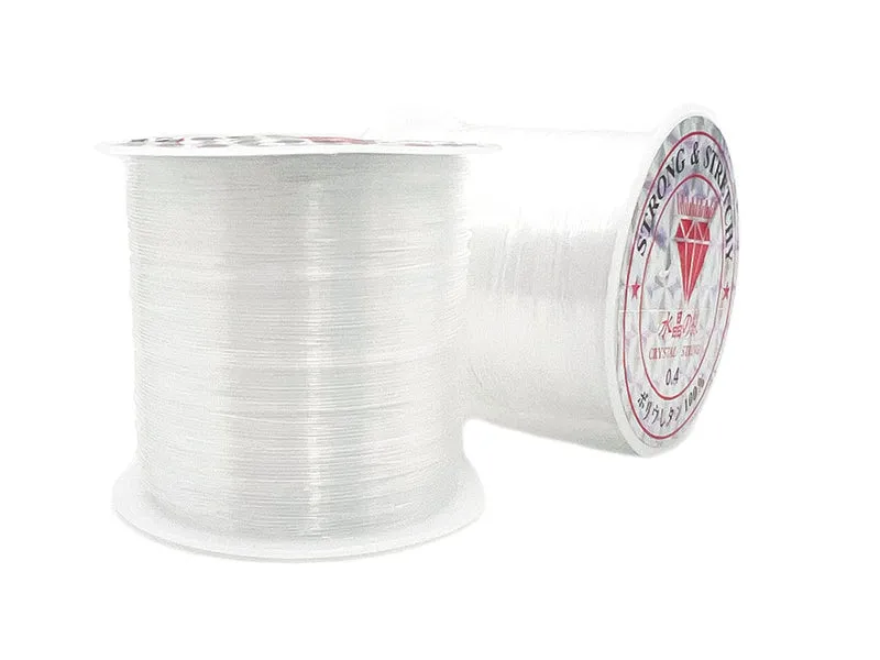Filo di nylon trasparente crystal yury 40 | cf 2 pz da 30 metri