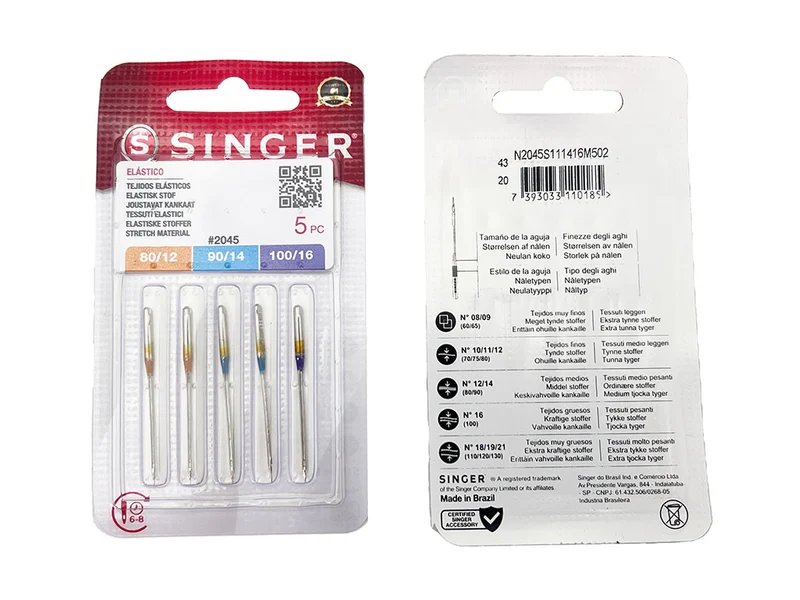 Aghi singer maglina 80/90/100cf.10pz