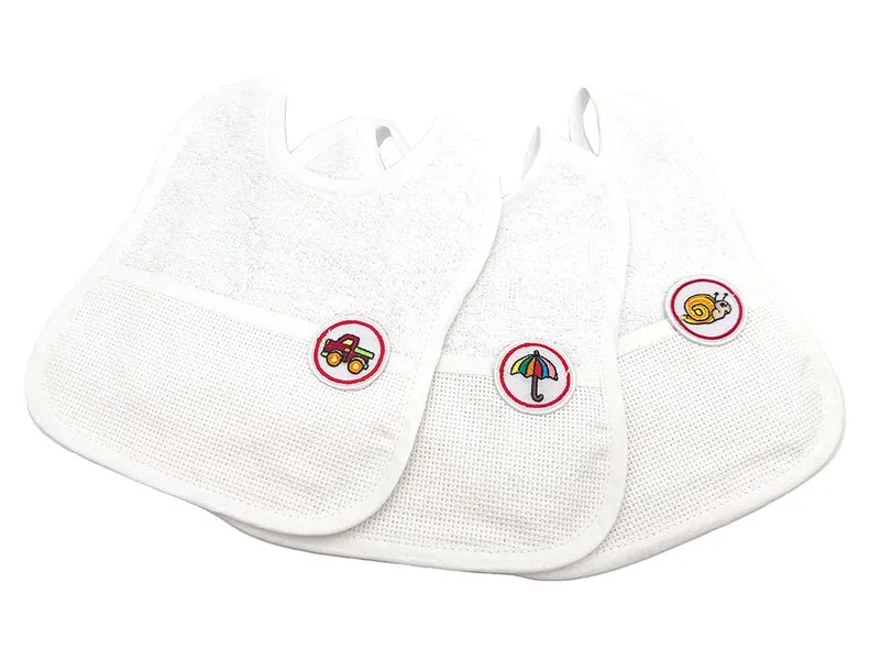 Bavaglino applicazione baby z3 cotone 100% cf.3pz
