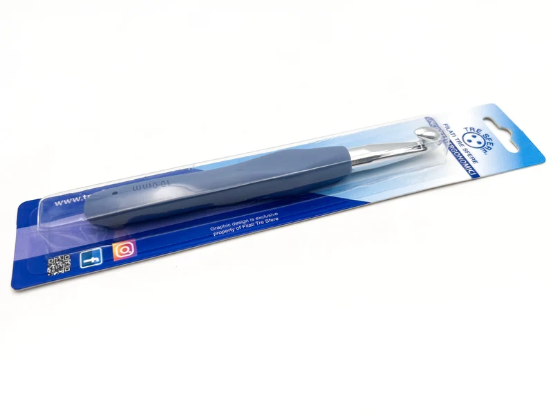 Uncinetto ergonomico per lana misura 10 | cf 1 pz