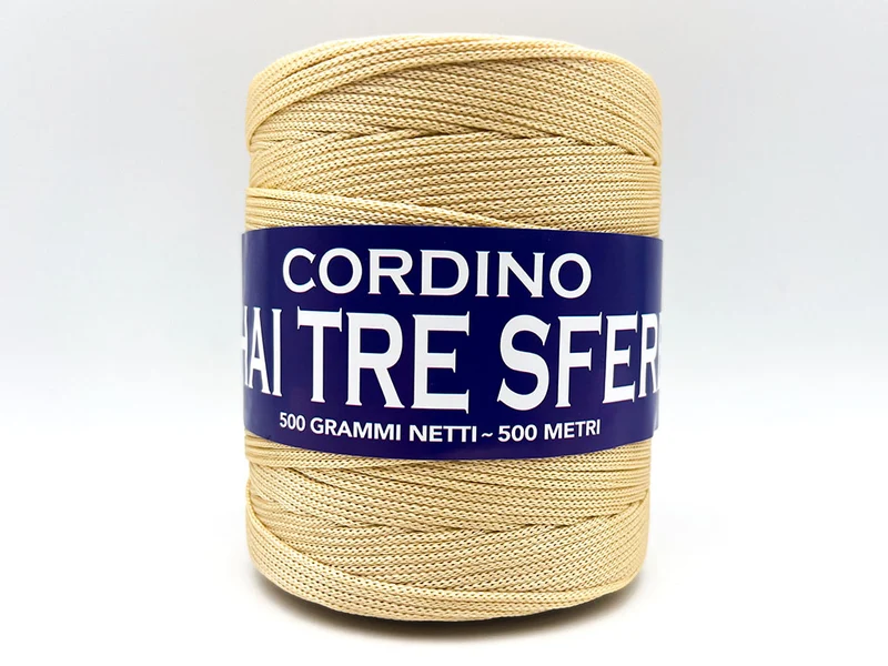Cordino thai tre sfere | cf 500 gr | 100% polipropilene per borse