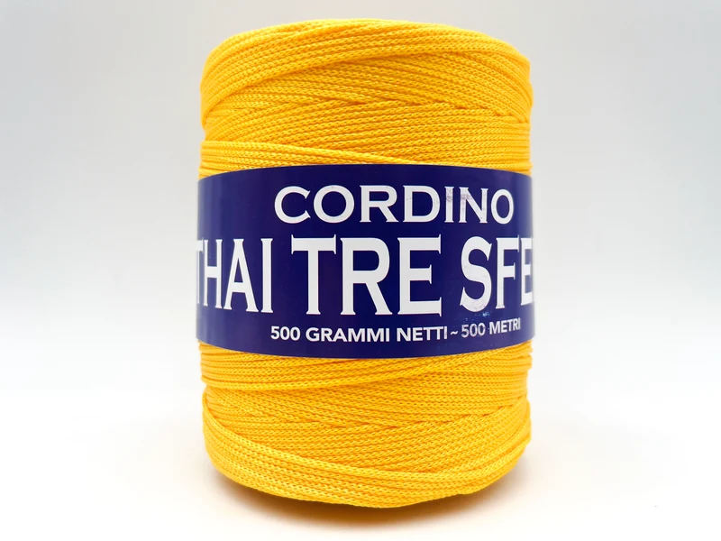 Cordino thai tre sfere | cf 500 gr | 100% polipropilene per borse