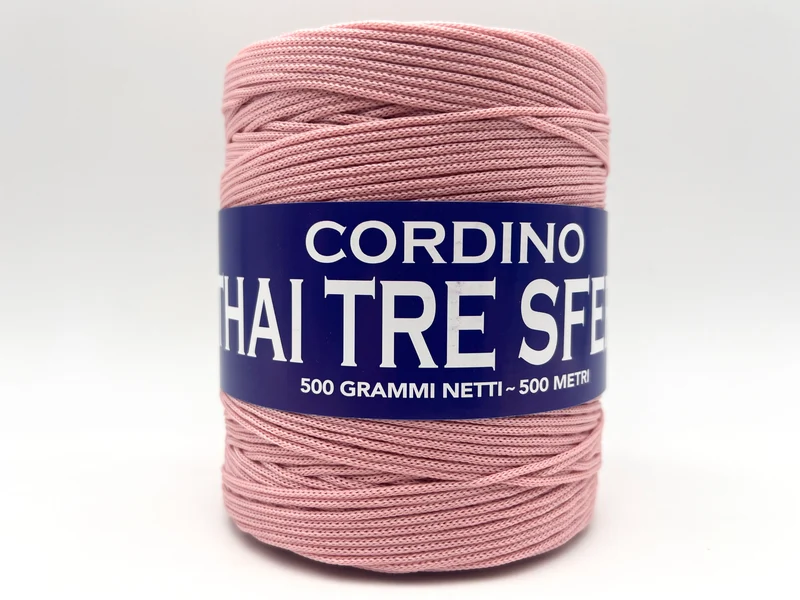 Cordino thai tre sfere | cf 500 gr | 100% polipropilene per borse