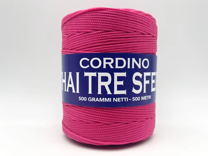 Cordino thai tre sfere | cf 500 gr | 100% polipropilene per borse