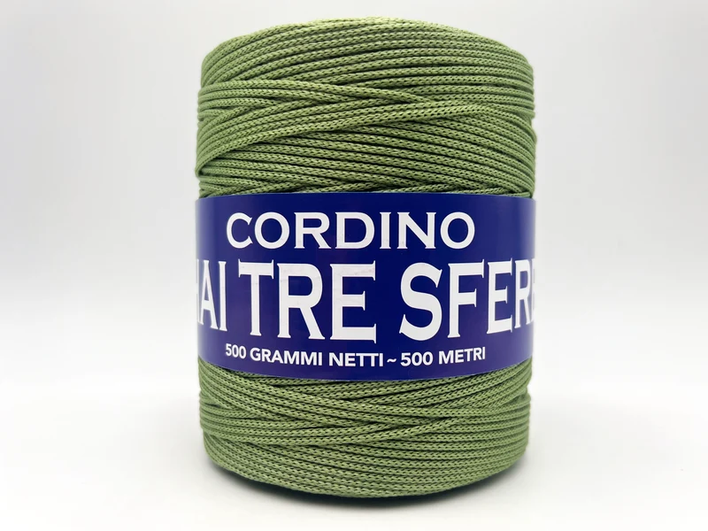 Cordino thai tre sfere | cf 500 gr | 100% polipropilene per borse