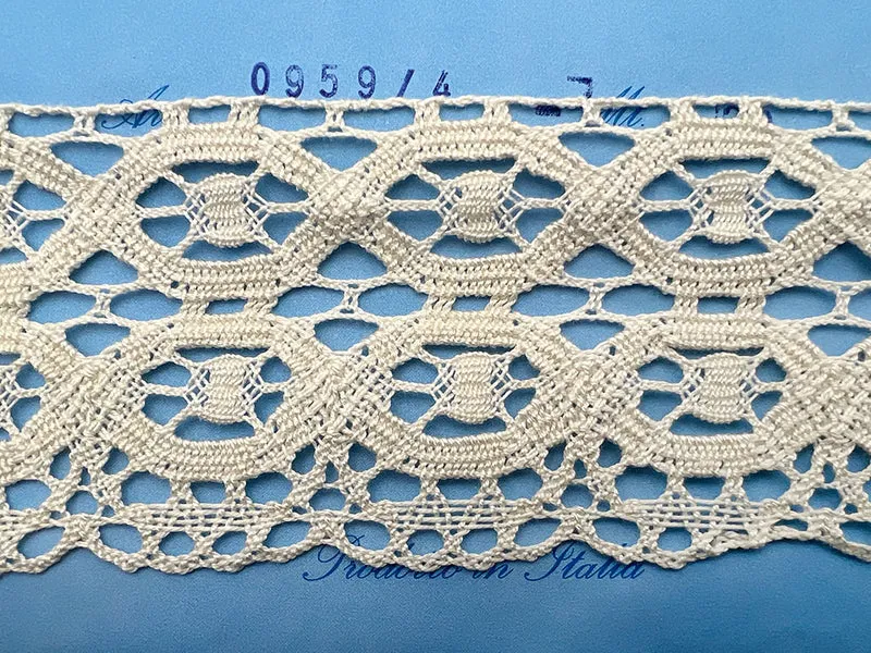 Pizzo 0959 panna cm 7 cf.20mt.