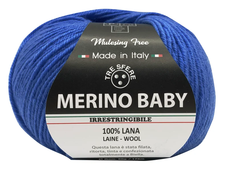 Lana merino baby | cf 500 gr | 100% lana extra morbida