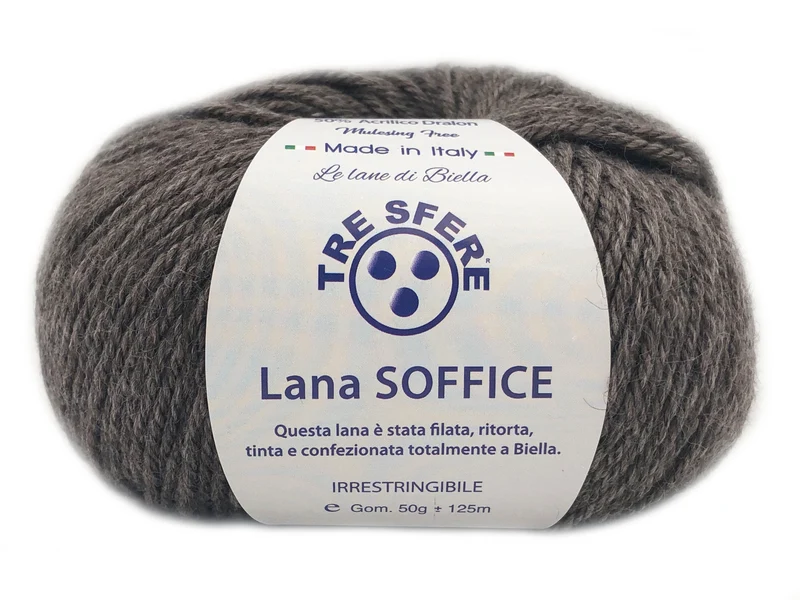 Filato lana soffice | cf 500 gr | 50% lana 50% acrilico