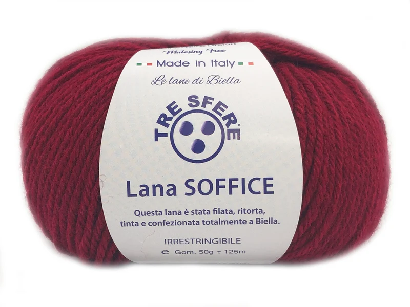 Filato lana soffice | cf 500 gr | 50% lana 50% acrilico