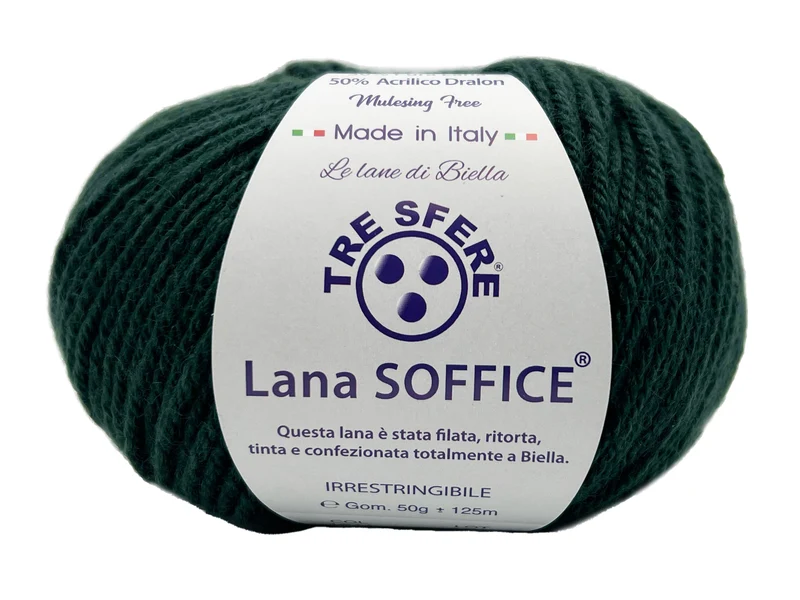 Filato lana soffice | cf 500 gr | 50% lana 50% acrilico