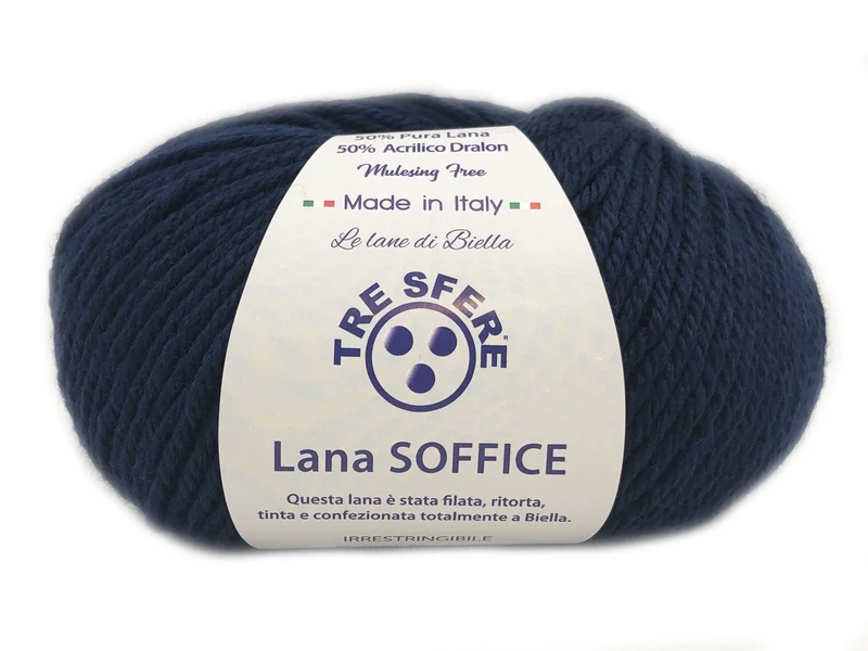 Filato lana soffice | cf 500 gr | 50% lana 50% acrilico