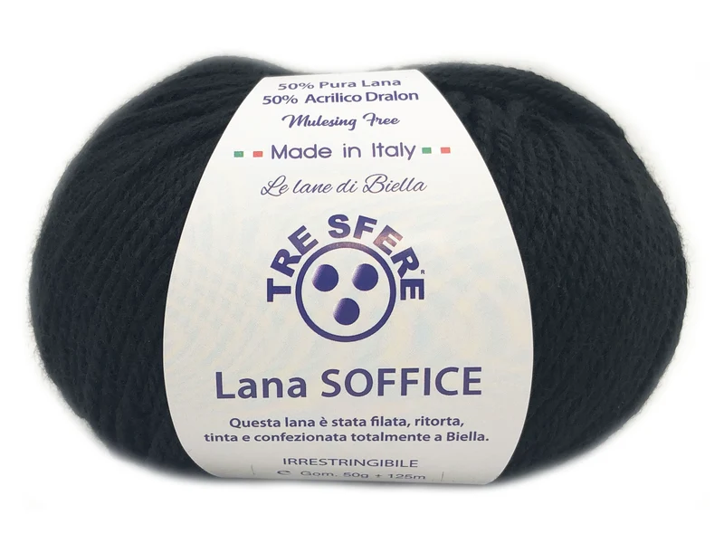 Filato lana soffice | cf 500 gr | 50% lana 50% acrilico
