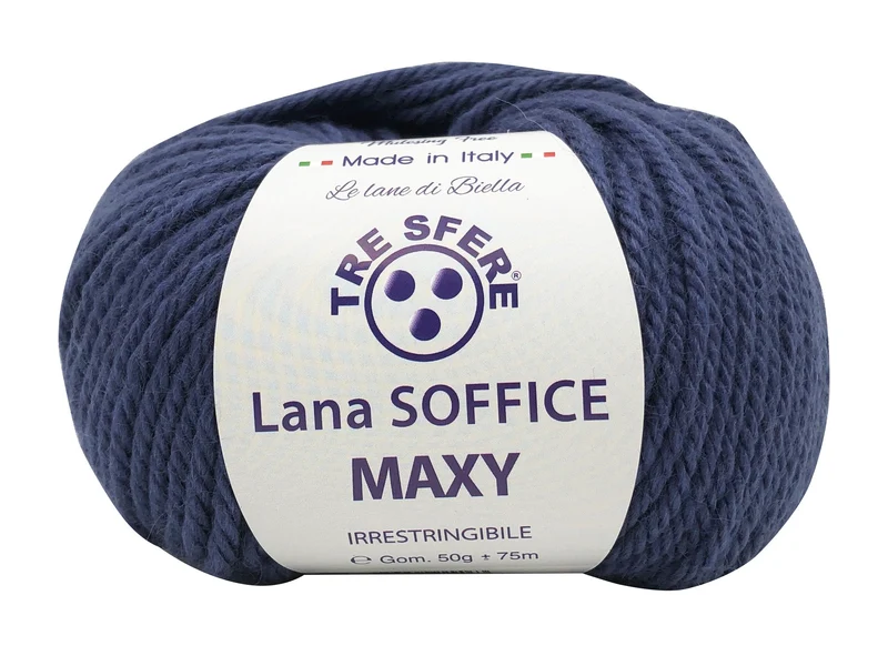 Filato lana soffice maxy | cf 500 gr | 50% lana 50% acrilico
