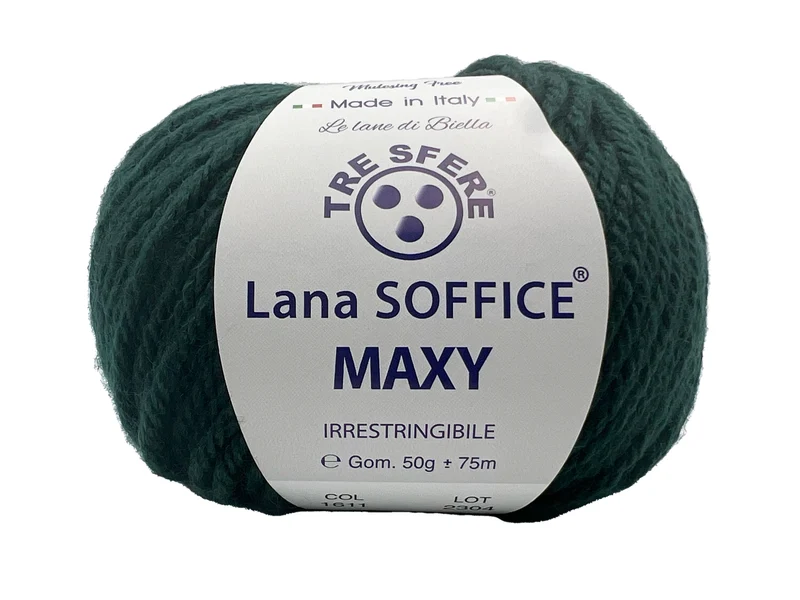 Filato lana soffice maxy | cf 500 gr | 50% lana 50% acrilico