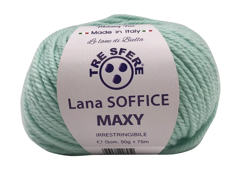 Filato lana soffice maxy | cf 500 gr | 50% lana 50% acrilico