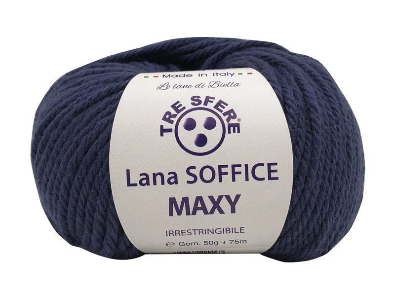 Filato lana soffice maxy | cf 500 gr | 50% lana 50% acrilico