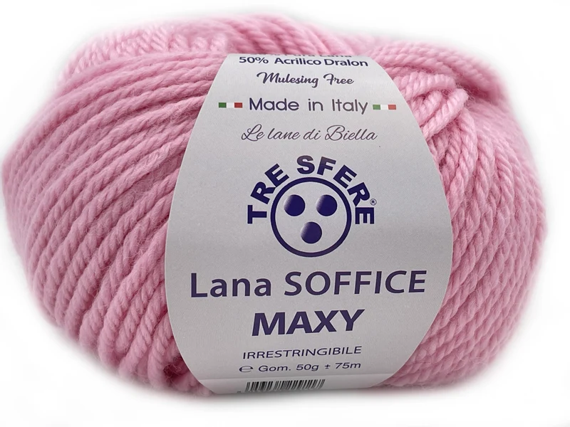 Filato lana soffice maxy | cf 500 gr | 50% lana 50% acrilico
