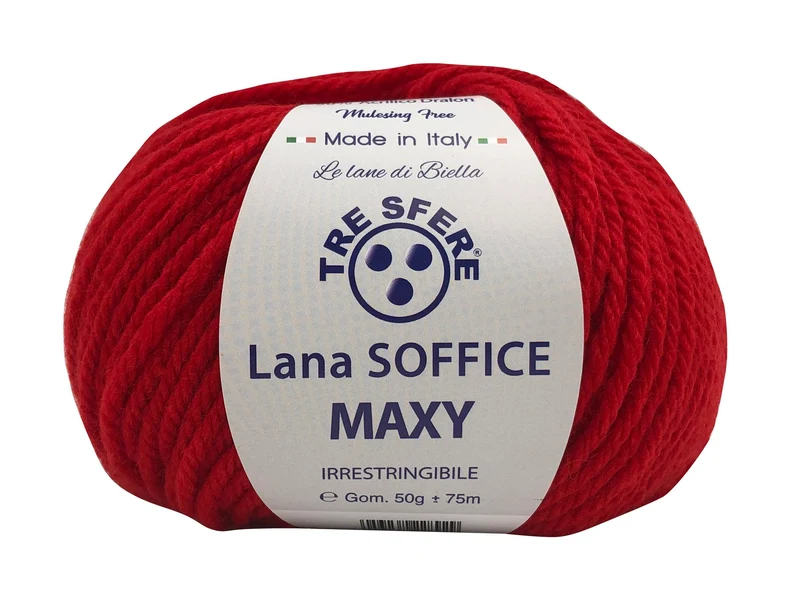 Filato lana soffice maxy | cf 500 gr | 50% lana 50% acrilico