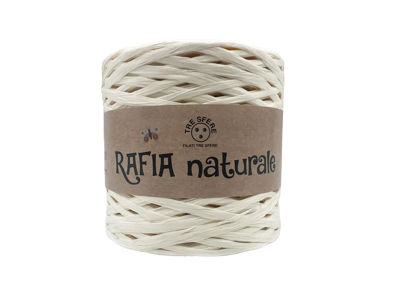 Rocca rafia naturale | cf 265 metri | fibra 100% cellulosa vegetale