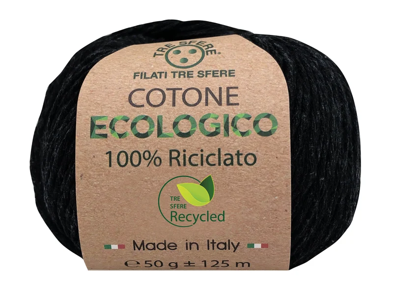 Filato cotone ecologico | cf 500 gr | 80% cotone 20% poliestere