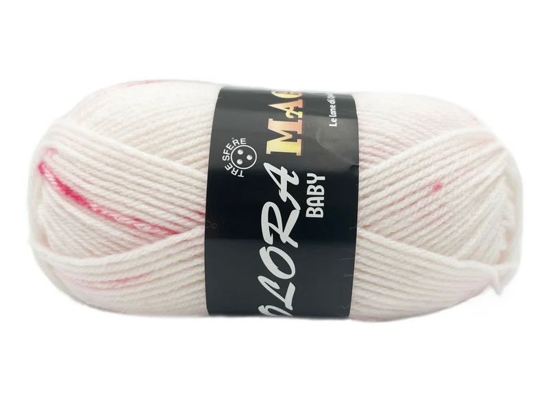 Filato lana colora baby magic | cf 250 gr | 100% acrilico