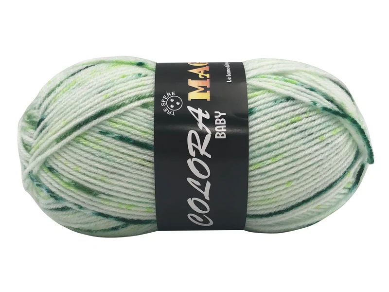 Filato lana colora baby magic | cf 250 gr | 100% acrilico