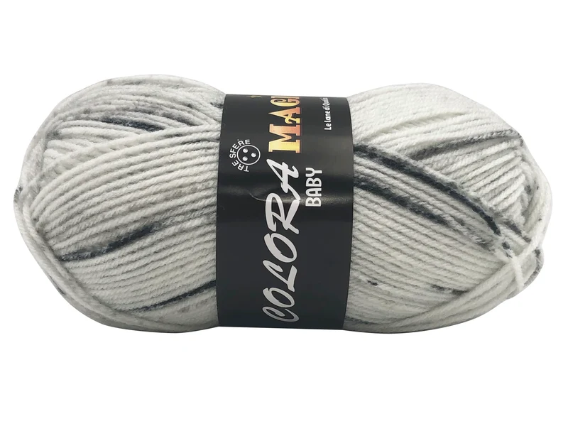 Filato lana colora baby magic | cf 250 gr | 100% acrilico