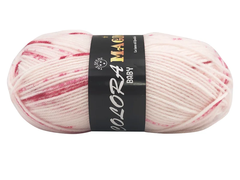 Filato lana colora baby magic | cf 250 gr | 100% acrilico
