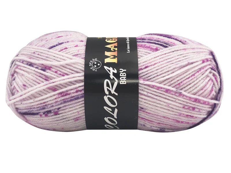 Filato lana colora baby magic | cf 250 gr | 100% acrilico