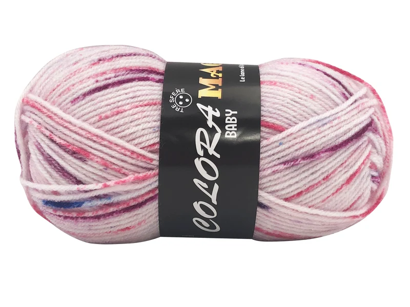 Filato lana colora baby magic | cf 250 gr | 100% acrilico