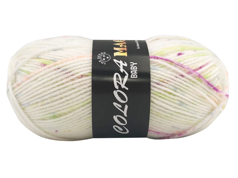 Filato lana colora baby magic | cf 250 gr | 100% acrilico